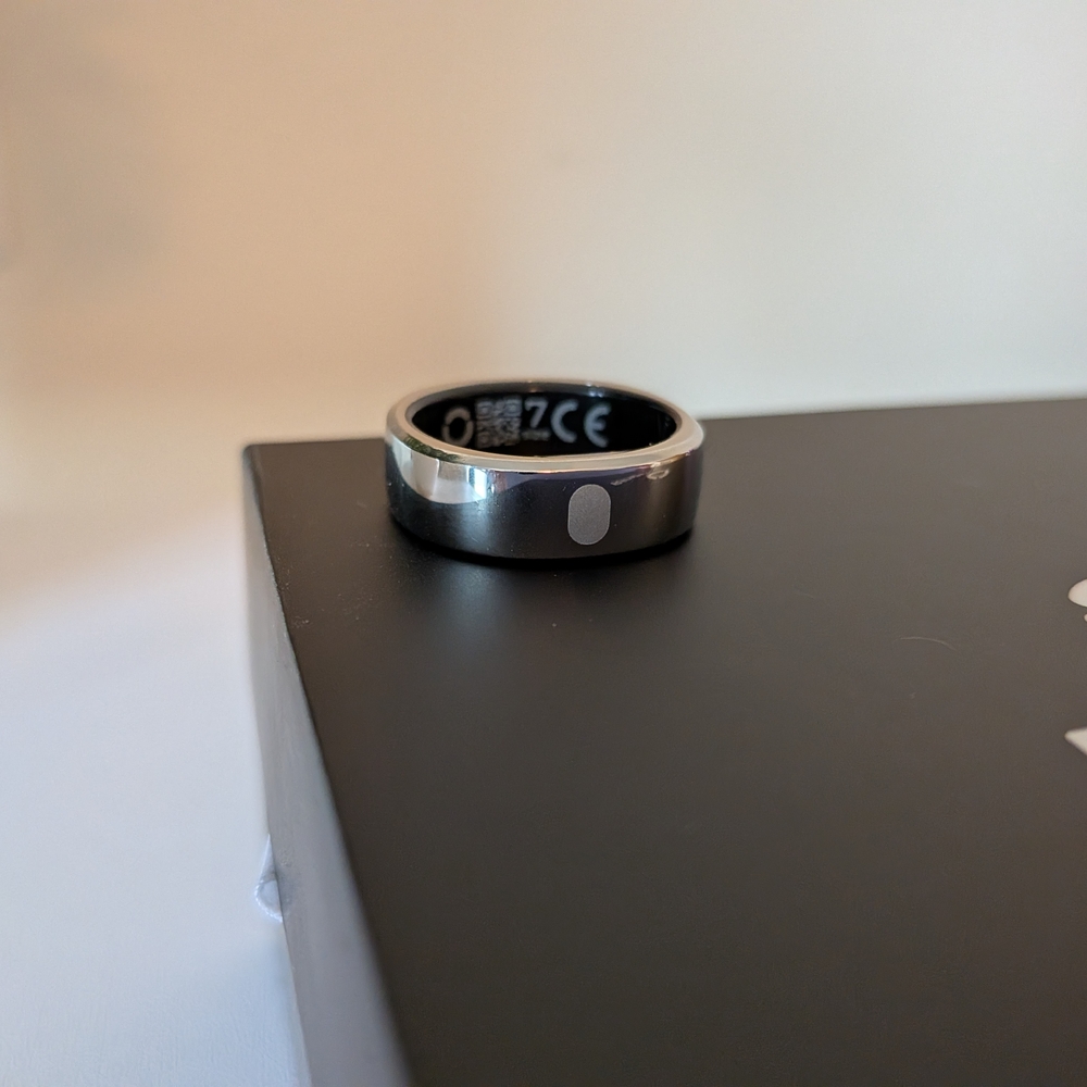 RingConn Gen 2 Air, Ultra-Thin AI Smart Ring (Size 7)